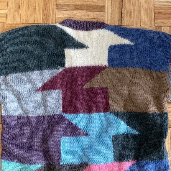 Llama Vintage Sweater Size Medium - Picture 8 of 9